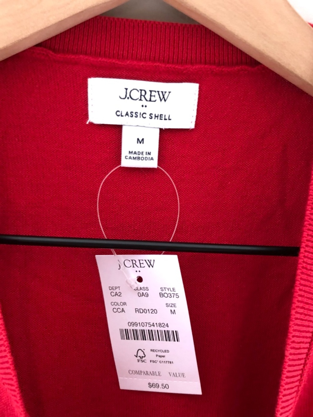 NWT J.Crew Factory Sweater Shell - Picture 2 of 6